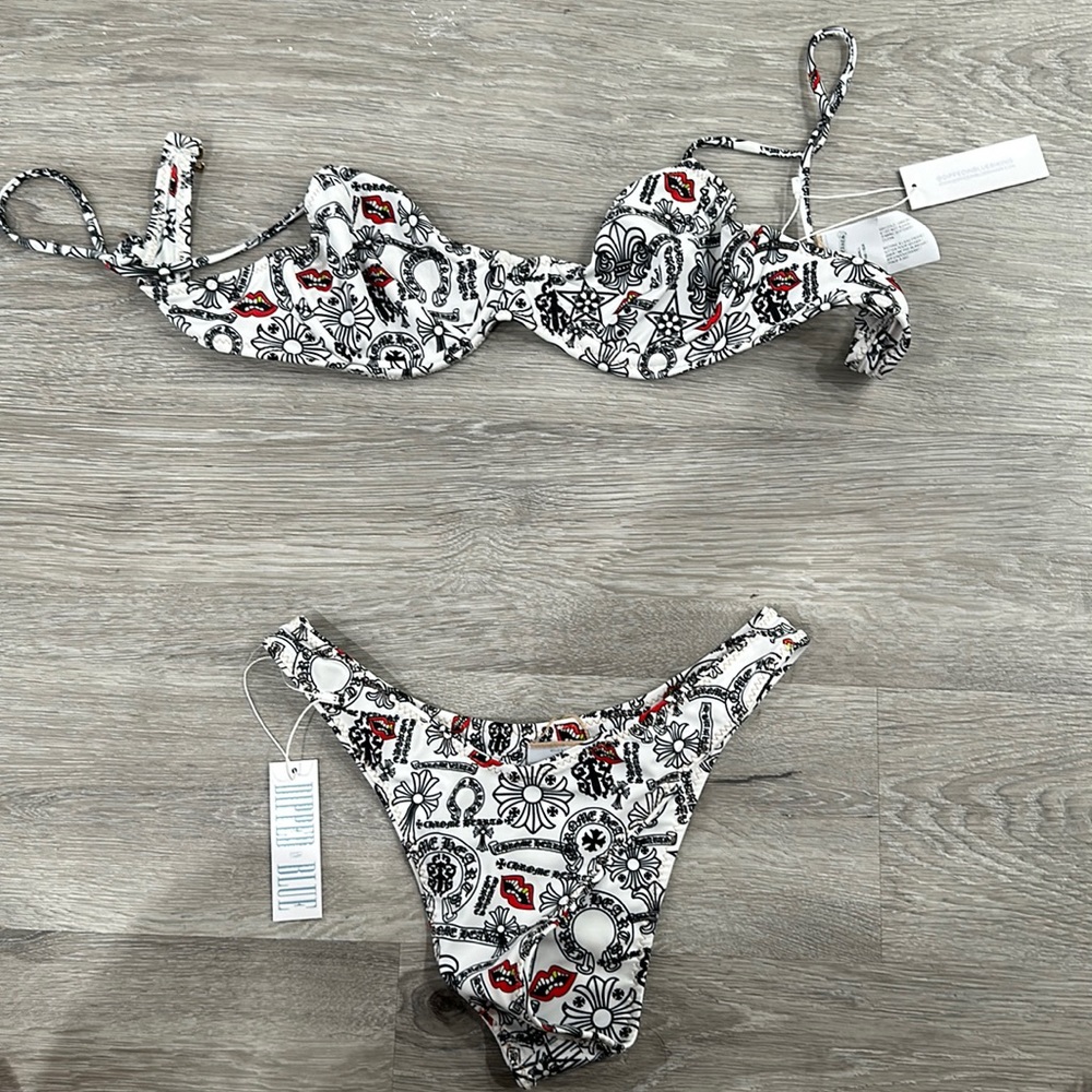 Chrome Hearts x Dipped in Blue Bikini